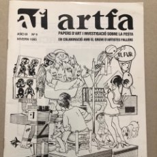 Collectionnisme de Magazine Temas Españoles: ARTFA Nº9 - REVISTA FALLERA. FALLAS. 1995. Lote 315915613