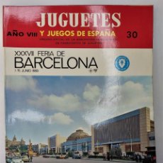 Coleccionismo de Revista Temas Españoles: REVISTA JUGUETES Y JUEGOS DE ESPAÑA Nº30 JUNIO 1969. Lote 328119508