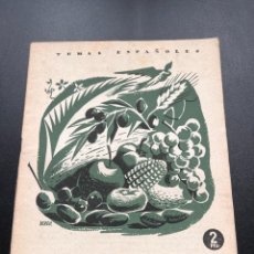Coleccionismo de Revista Temas Españoles: REVISTA. TEMAS ESPAÑOLES. Nº 114.- LEVANTE. MACÍA SERRANO. MADRID, 1954. Lote 330122143