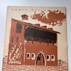 Coleccionismo de Revista Temas Españoles: REVISTA. TEMAS ESPAÑOLES. Nº 196.- LAS CINCO VILLAS DE NAVARRA. JOSE L. SERRANO Y LAFITA.MADRID,1955