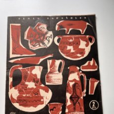 Coleccionismo de Revista Temas Españoles: REVISTA. TEMAS ESPAÑOLES. Nº 200.- NUMANCIA Y SU MUSEO. RICARDO DE APRAIZ. MADRID, 1955