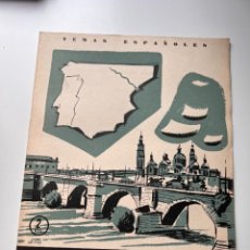 Coleccionismo de Revista Temas Españoles: REVISTA. TEMAS ESPAÑOLES. Nº 253.- BIOGRAFIA DEL EBRO. DOMINGO MANFREDI. MADRID, 1956