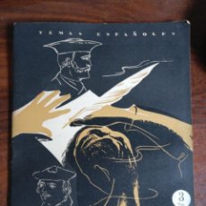 Coleccionismo de Revista Temas Españoles: TEMAS ESPAÑOLES. PENSADORES TRADICIONALISTAS. GALINDO HERRERO, SANTIAGO. 1955