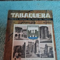 Coleccionismo de Revista Temas Españoles: ACTUALIDAD TABAQUERA ( REVISTA MENSUAL DEL MUNDO DEL TABACO) FEBRERO 1970. Lote 394232739