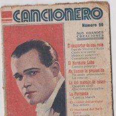 Coleccionismo de Revista Temas Españoles: LOTE W- CANCIONERO DE BOLSILLO AÑOS 30-40