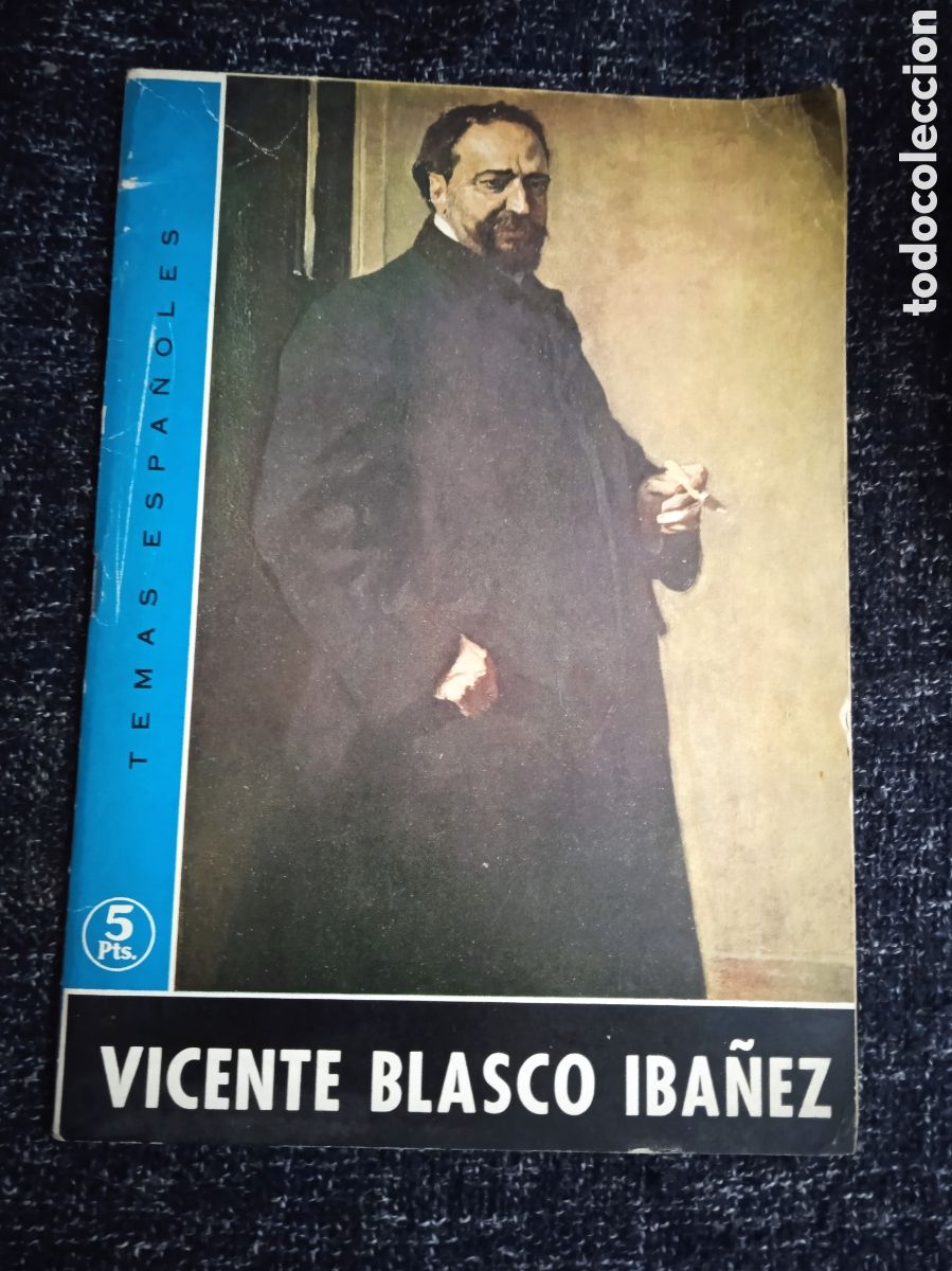 Coleccionismo de Revista Temas Espa&ntilde;oles: TEMAS ESPA&Ntilde;OLES N&ordm; 480 Vicente Blasco Ib&aacute;&ntilde;ez / Vicente Ribelles P&eacute;rez