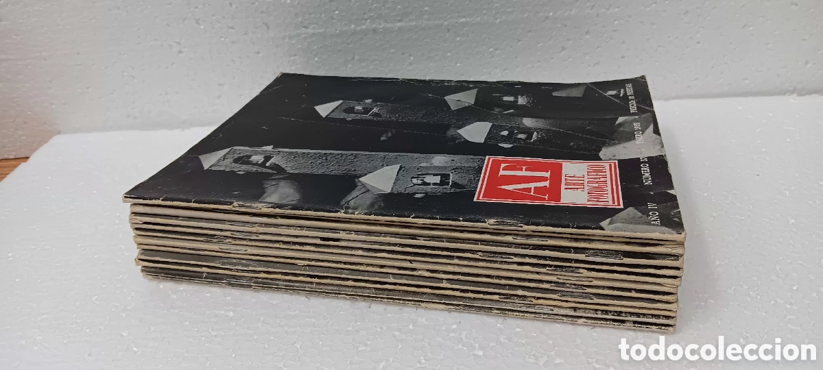 Coleccionismo de Revista Temas Espa&ntilde;oles: 12 revistas Arte Fotogr&aacute;fico a&ntilde;o 1955
