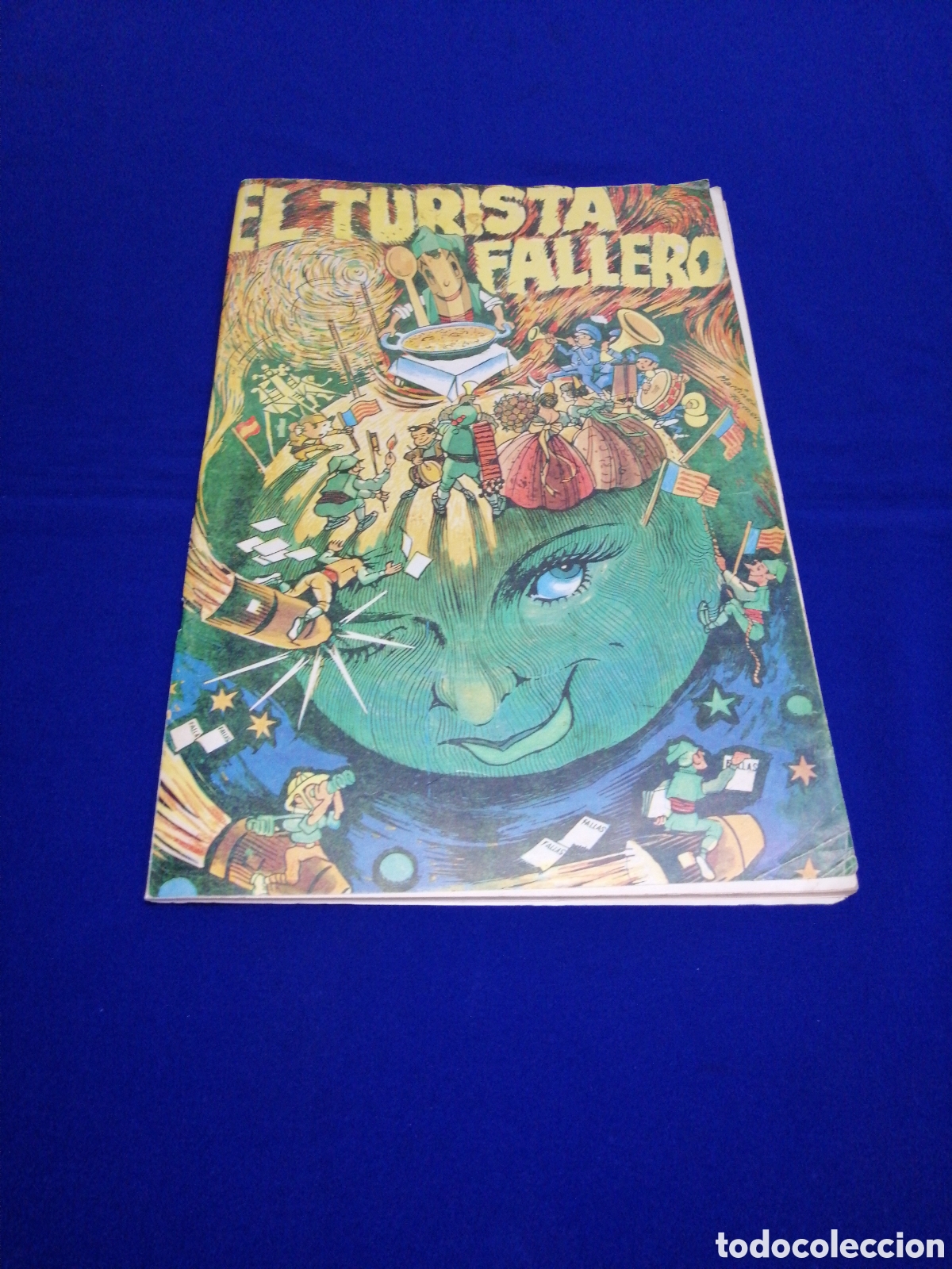 Collectionnisme de Magazine Temas Espa&ntilde;oles: EL TURISTA FALLERO 1987 PUBLICIDAD CERVEZA GOLDEN TURIA - DISCOTECA ESPIRAL