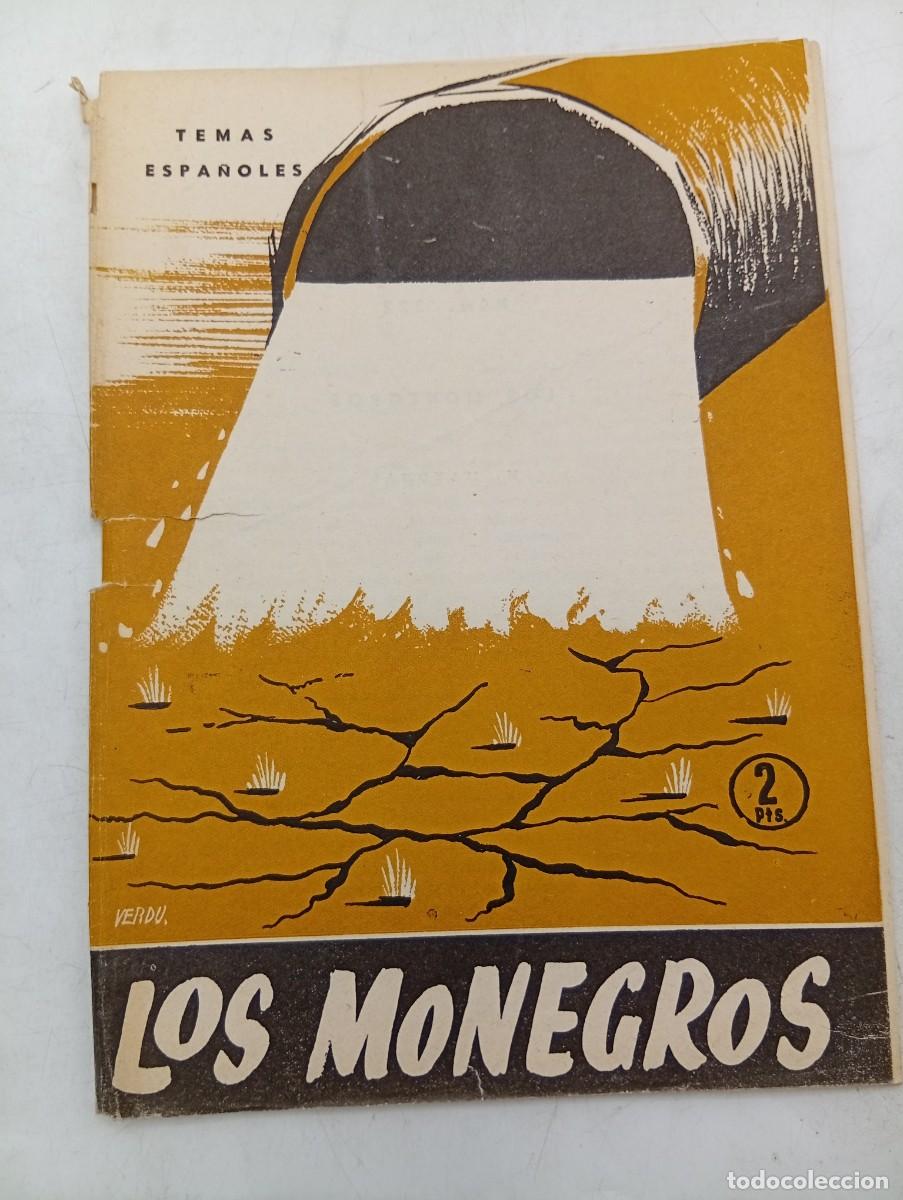 Coleccionismo de revista Temas Espa&ntilde;oles: TEMAS ESPA&Ntilde;OLES. N&ordm; 322. LOS MONEGROS. M. MAYORAL. 1957. PAGS : 29.