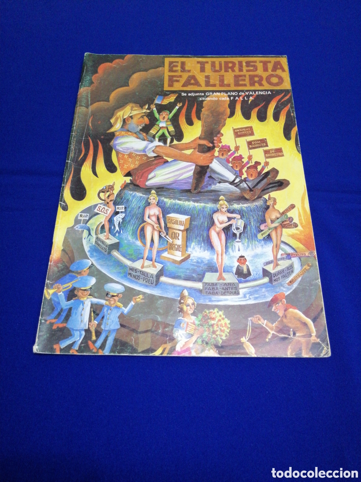 Sammeln von Zeitschriften Temas Espa&ntilde;oles: EL TURISTA FALLERO 1978( NO SE INCLUYE EL PLANO)