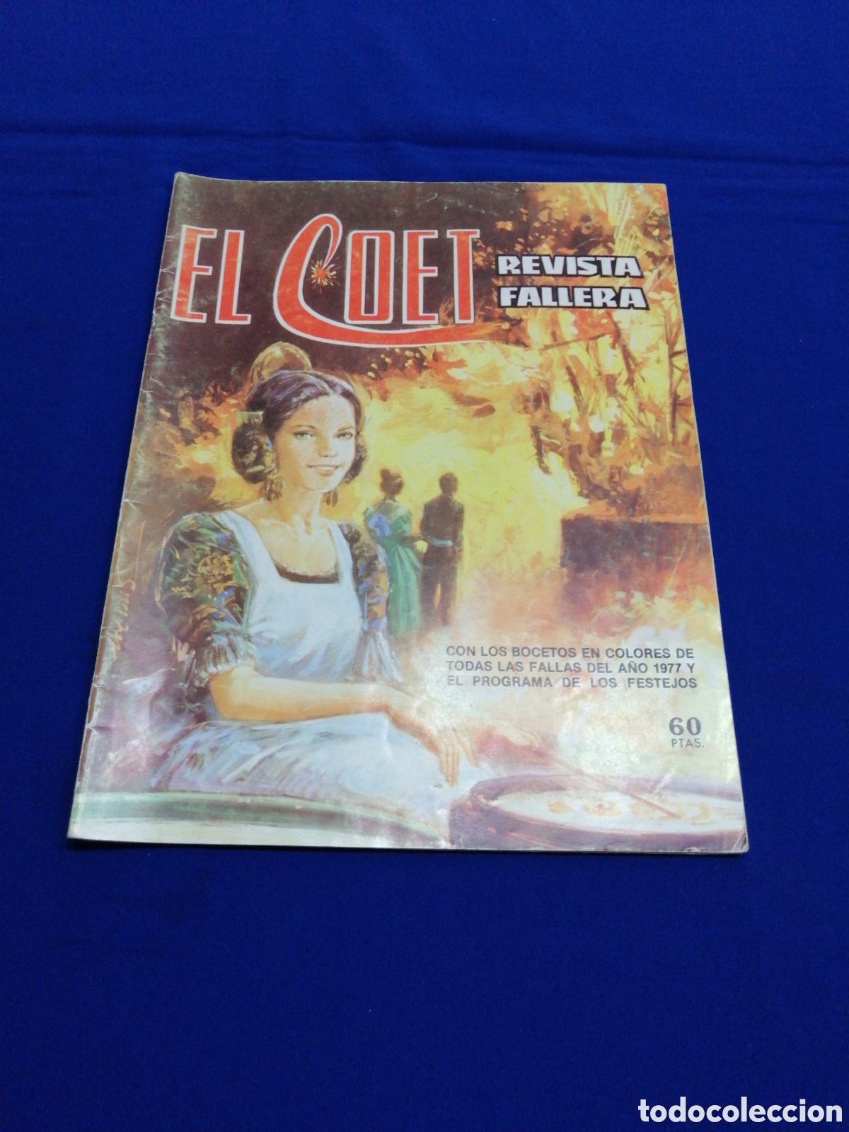 Sammeln von Zeitschriften Temas Espa&ntilde;oles: EL COET REVISTA FALLERA A&Ntilde;O 1977- PUBLICIDAD CERVEZA SKOL