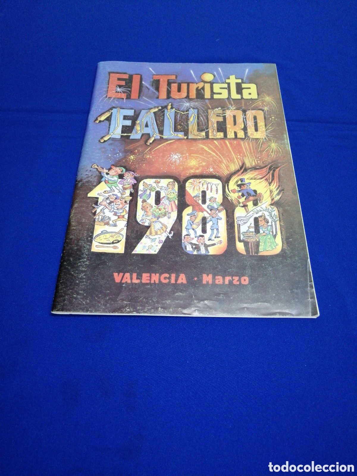 Sammeln von Zeitschriften Temas Espa&ntilde;oles: EL TURISTA FALLERO 1988 PUBLICIDAD DISCOTECAS ESPIRAL - WOODY DISCO-VARIAS MOVIDA VALENCIANA