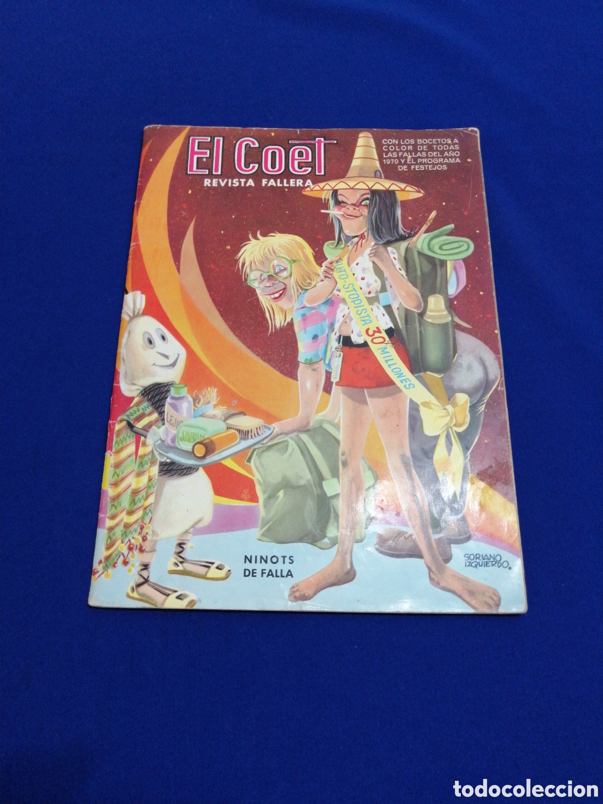 Colecionismo da Revista Temas Espa&ntilde;oles: EL COET REVISTA FALLERA A&Ntilde;O 1970