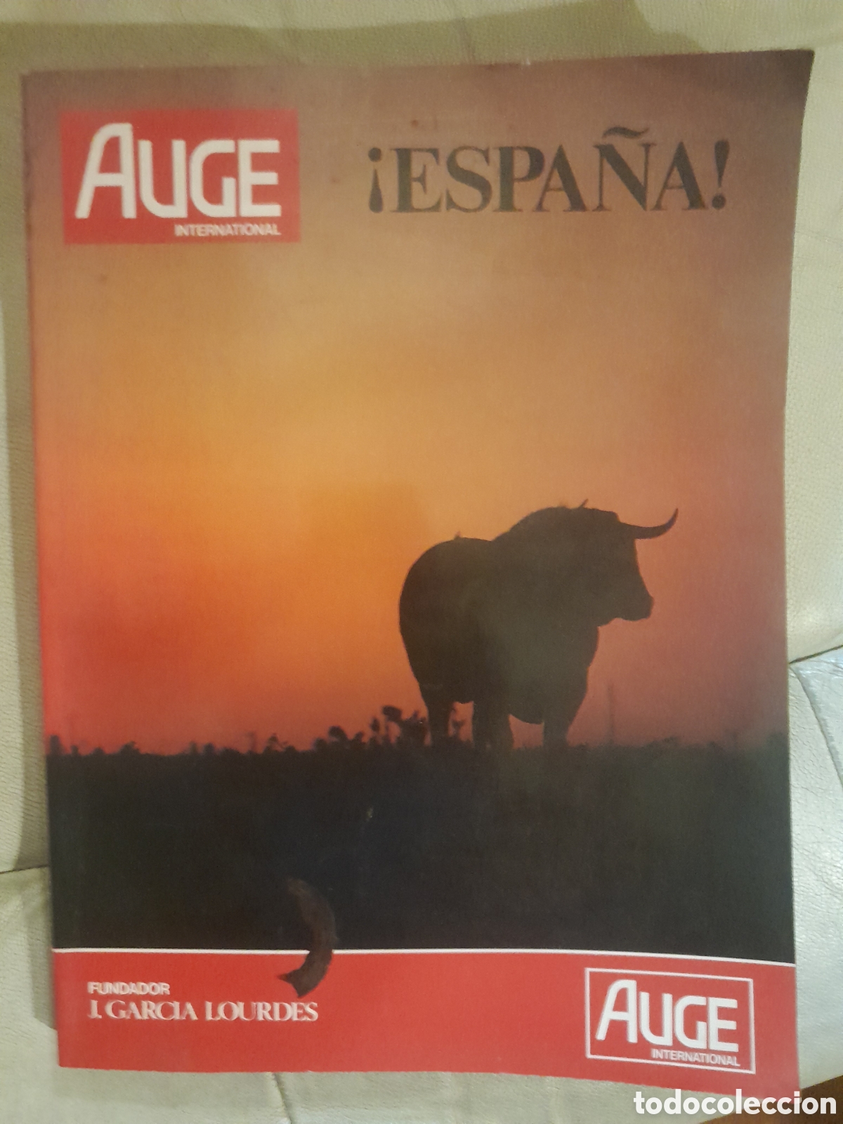 Coleccionismo de revista Temas Espa&ntilde;oles: Revista Auge edicion especial