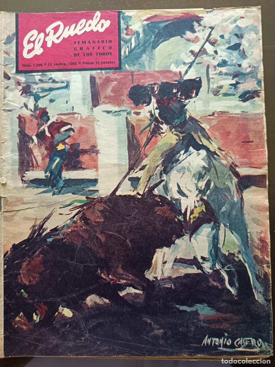 Coleccionismo de revista Temas Espa&ntilde;oles: EL RUEDO- N&Uacute;MERO 1266 - 1968