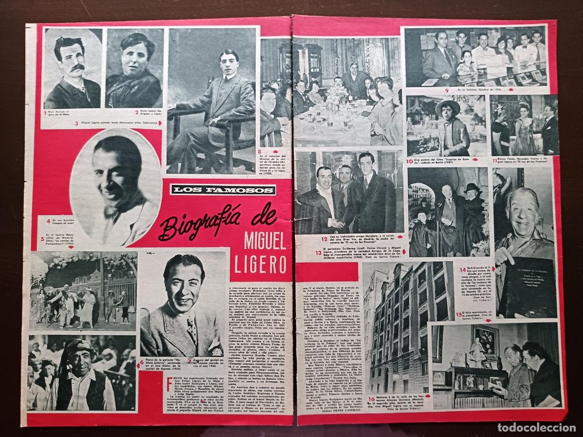 Coleccionismo de revista Temas Espa&ntilde;oles: MIGUEL LIGERO (BIOGRAF&Iacute;A)