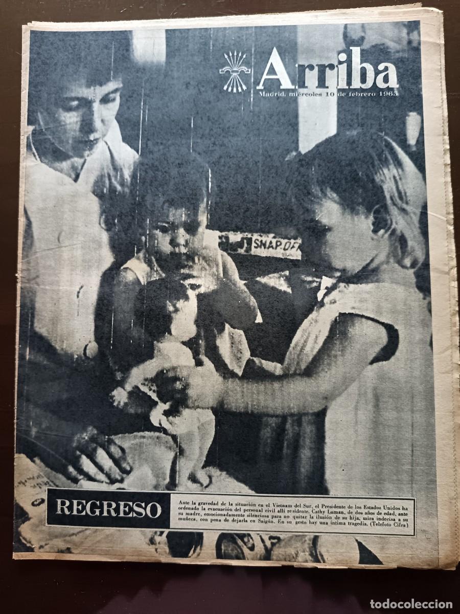 Coleccionismo de revista Temas Espa&ntilde;oles: ARRIBA- A&Ntilde;O III- 138 SUPLEMENTO 10-02-1965
