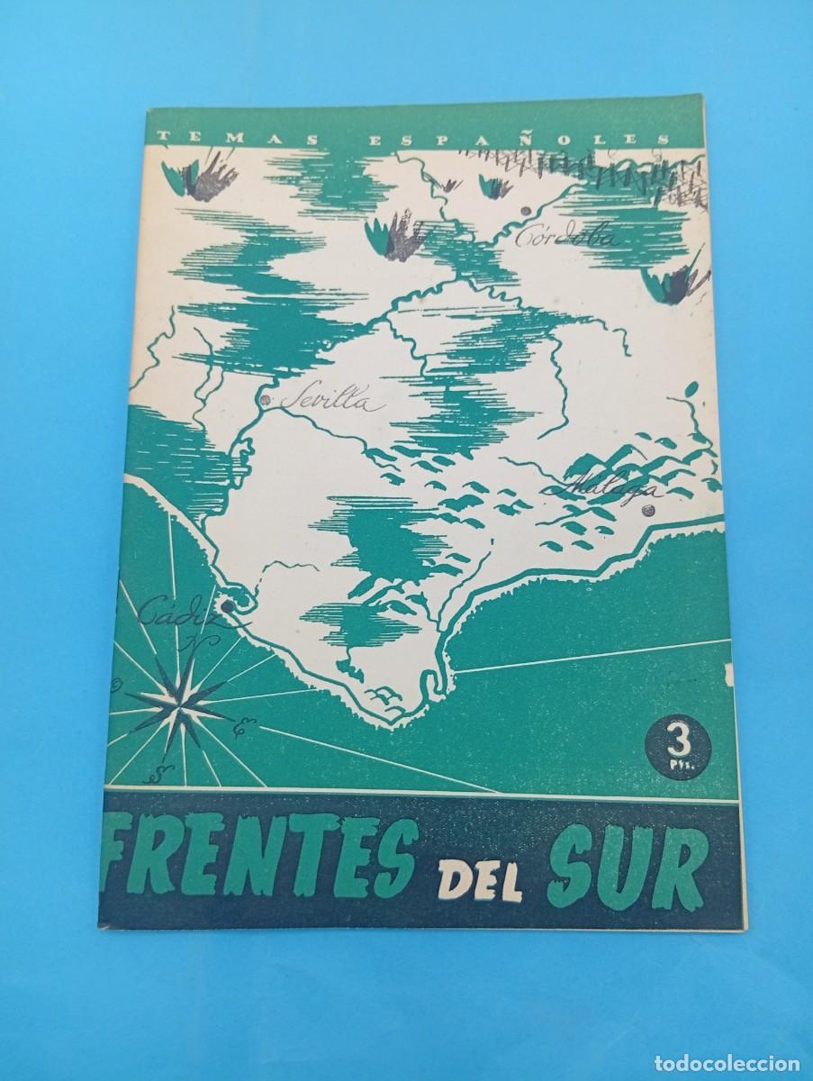 Collection Magazine Temas Espa&ntilde;oles: TEMAS ESPA&Ntilde;OLES. FRENTES DEL SUR. FRANCISCO NARBONA. N&ordm; 24. 1959. PAGS : 27.