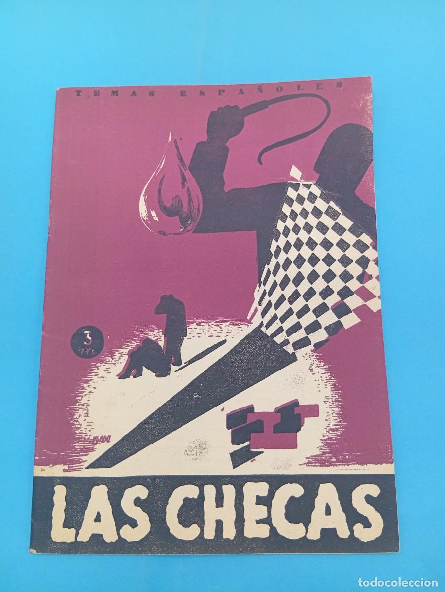Collectionnisme de Magazine Temas Espa&ntilde;oles: TEMAS ESPA&Ntilde;OLES. LAS CHECAS. RODOLFO VISTABUENA. N&ordm; 54. 1959. PAGS : 30.