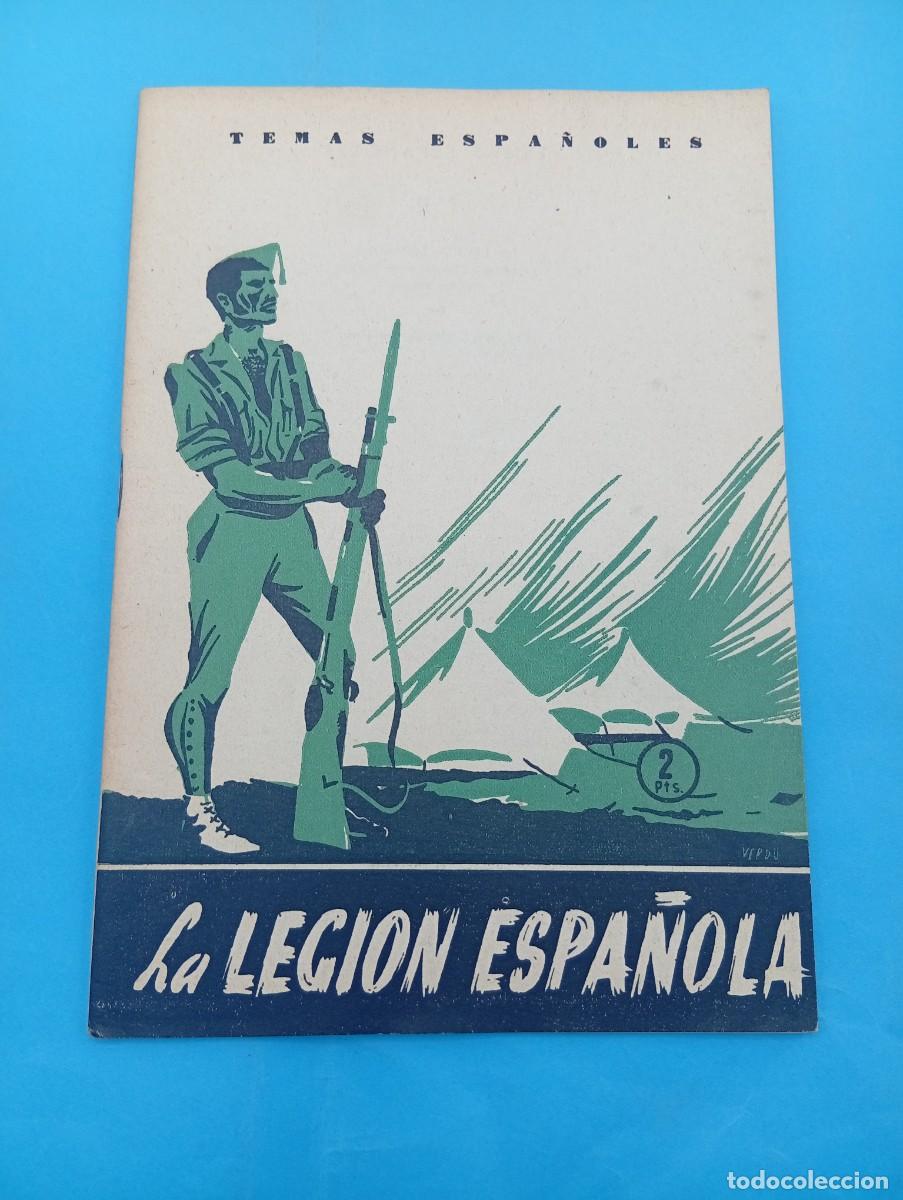 Colecionismo da Revista Temas Espa&ntilde;oles: TEMAS ESPA&Ntilde;OLES. LA LEGION ESPA&Ntilde;OLA. FRANCISCO GOMEZ DE TRAVECEDO. N&ordm; 92. 1958. PAGS : 28.
