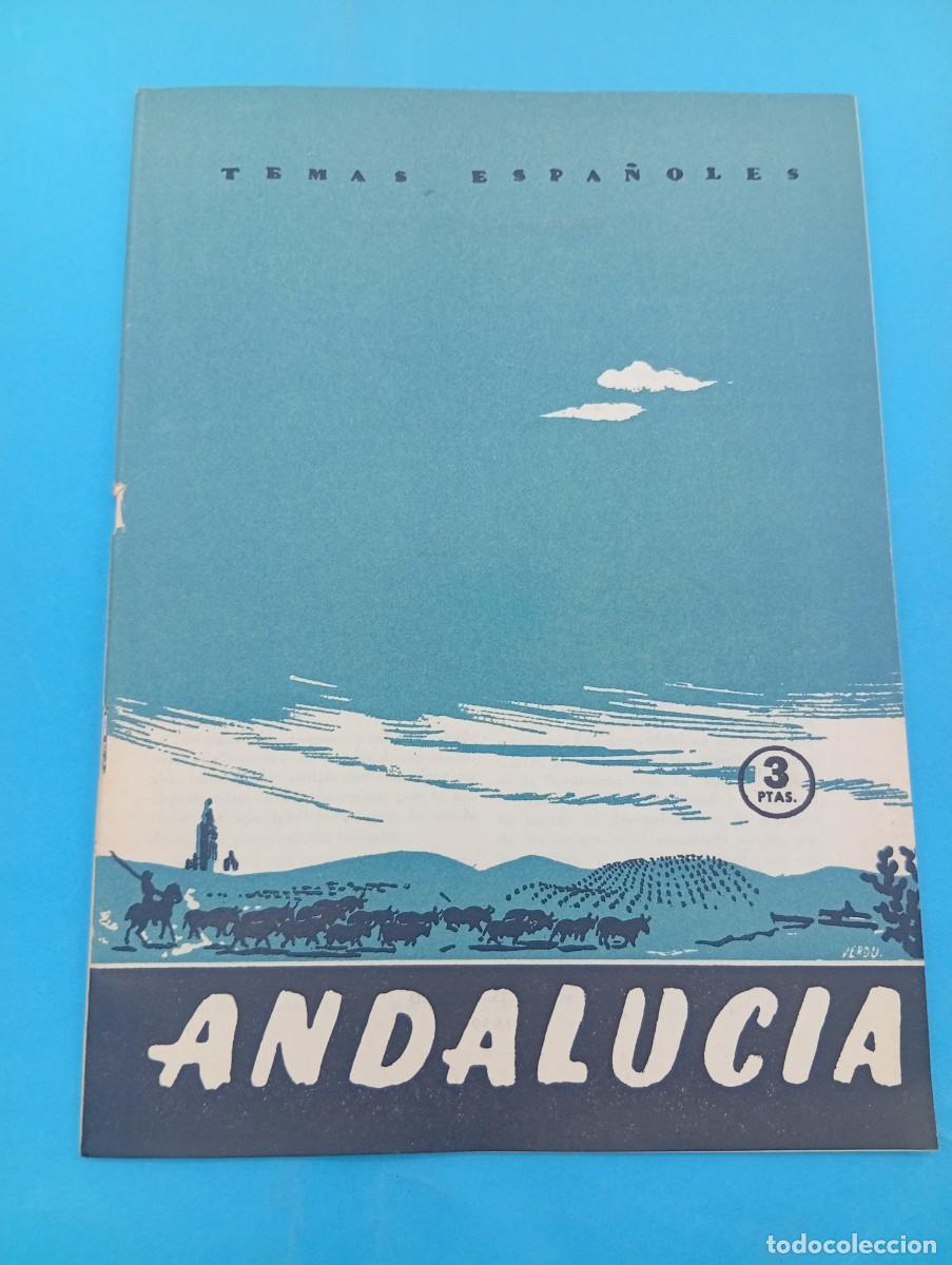 Coleccionismo de revista Temas Espa&ntilde;oles: TEMAS ESPA&Ntilde;OLES. ANDALUCIA. CARLOS DE ARNEDO. N&ordm; 44. 1959. PAGS : 28.