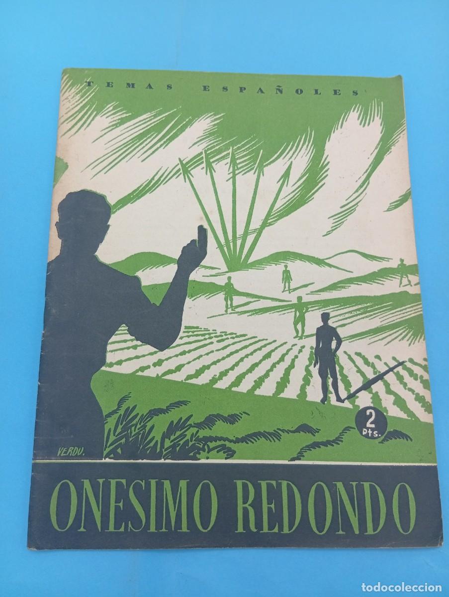 Coleccionismo de revista Temas Espa&ntilde;oles: TEMAS ESPA&Ntilde;OLES. ONENISIMO REDONDO. NARCISO SANCHEZ. N&ordm; 39. 1953. PAGS : 30.