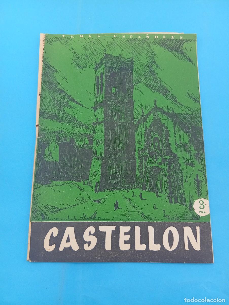 Coleccionismo de revista Temas Espa&ntilde;oles: TEMAS ESPA&Ntilde;OLES. CASTELLON. EMILIO FORNET DE ASENSI. N&ordm; 399. 1959. PAGS : 29.