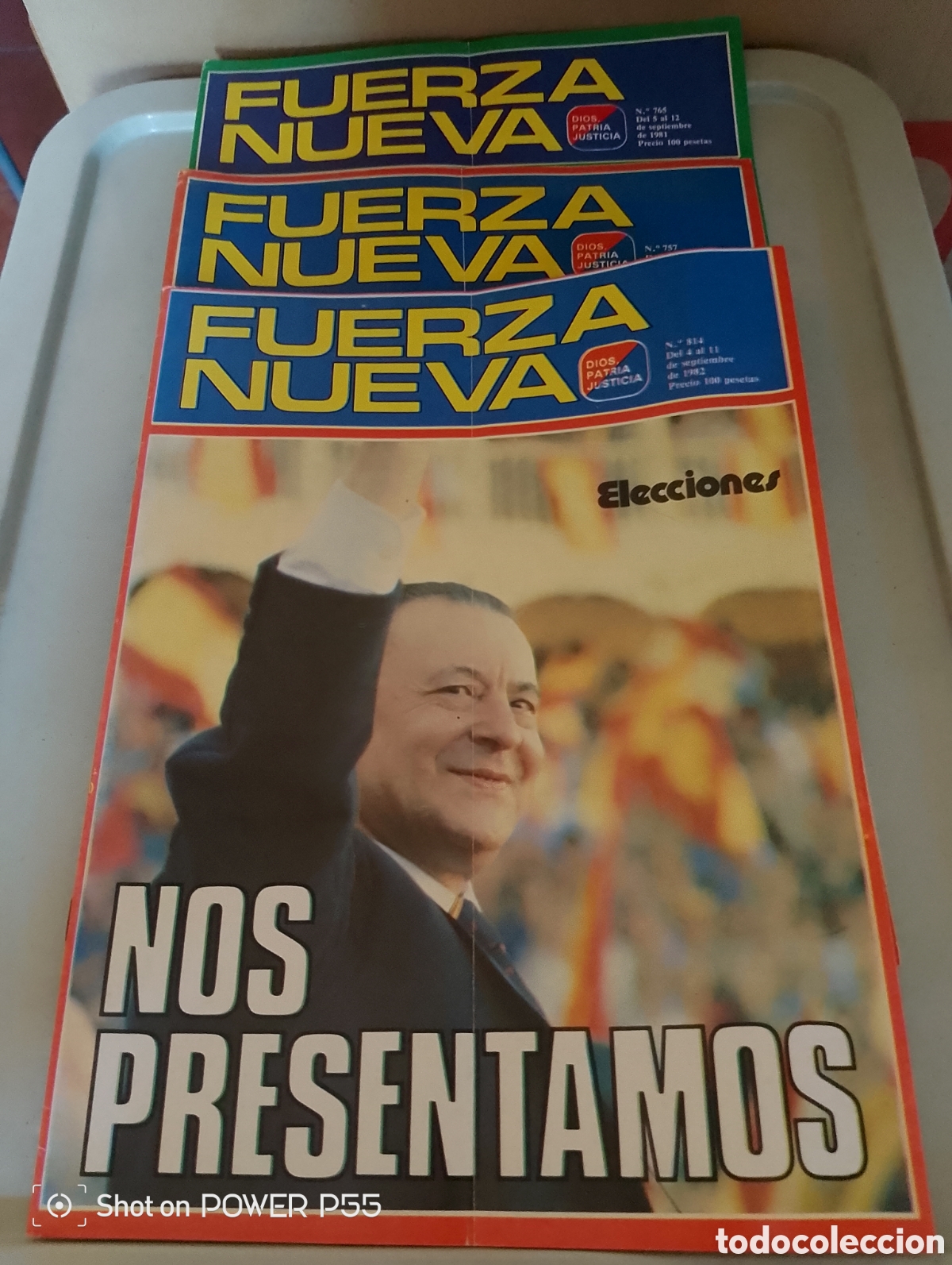 Sammeln von Zeitschriften Temas Espa&ntilde;oles: Revistas de fuerza nueva