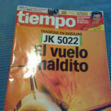 Coleccionismo de Revista Tiempo: REVISTA 'TIEMPO', Nº 1374. 22 DE AGOSTO DE 2008. ACCIDENTE DE SPANAIR EN PORTADA.. Lote 25507834