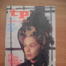 Coleccionismo de Revista Tiempo: REVISTA TP- Nº 971, DEL 12-18- NOVIEMBRE 1990 - DESDE EL MARTES MARISOL EN MARIANA PINEDA. Lote 24586620