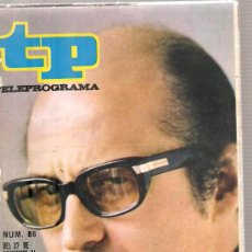 Coleccionismo de Revista Tiempo: TP TELEPROGRAMA NUM. 86 : AGUSTIN GONZALEZ & LOS PAYASOS POMPOFF, THEDY Y SUS HIJOS