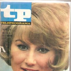 Coleccionismo de Revista Tiempo: TP TELEPROGRAMA NUM. 74 : MARISA MEDINA & DAVID MCCALLUM (EL AGENTE DE CIPOL)