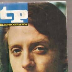 Coleccionismo de Revista Tiempo: TP TELEPROGRAMA NUM. 54: MANUEL GALIANA + MARIA JOSE GOYANES. Lote 29808293