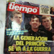 Coleccionismo de Revista Tiempo: REVISTA TIEMPO Nº 435 03/09/1990 GENERACION DEL PRINCIPE SE VA A LA GUERRA-REFUGIO ISABEL SARTORIUS. Lote 30156428