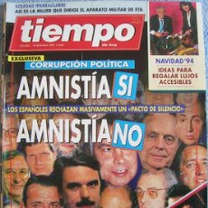 Coleccionismo de Revista Tiempo: REVISTA TIEMPO, Nº 659. DICIEMBRE 1994. M. CONDE, RATO, BANDERAS, MAFIA DEL ESTE, DOMINGUIN.......... Lote 32429509