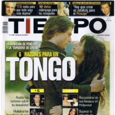 Coleccionismo de Revista Tiempo: REVISTA TIEMPO - Nº 1004 - JULIO 2001 - MUGICA - PENELOPE-CRUISSE - DIETAS - NO DVD. Lote 45776733