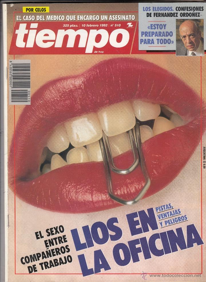 Collectionnisme de Magazine Tiempo: REVISTA TIEMPO Nº 510 AÑO 1992. FERNANDEZ ORDOÑEZ. MARTES Y TRECE. ESPARTACO. ALFREDO KRAUS.