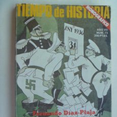 Coleccionismo de Revista Tiempo: TIEMPO DE HISTORIA , Nº 73 : MONOGRAFICO , LA CARICATURA ESPAÑOLA EN LA GUERRA CIVIL. Lote 340179758