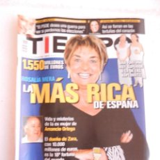 Coleccionismo de Revista Tiempo: REVISTA TIEMPO Nº 1089 17 DE MARZO DE 2003.. Lote 122163399