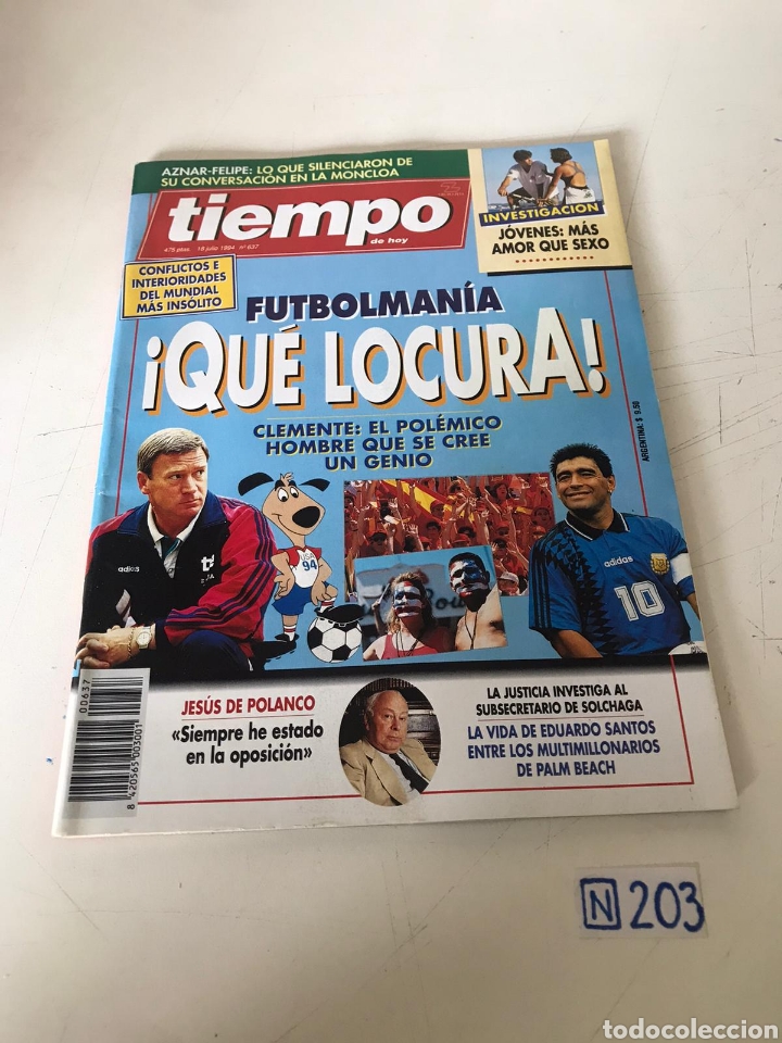 Coleccionismo de revista Tiempo: Tiempo - Foto 1