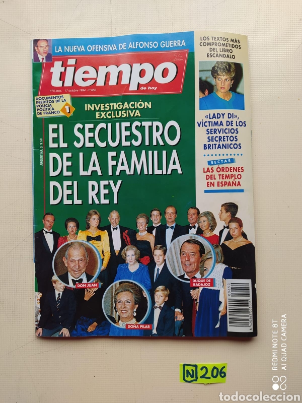 Coleccionismo de revista Tiempo: Tiempo - Foto 1