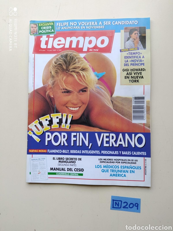 Coleccionismo de revista Tiempo: Tiempo - Foto 1