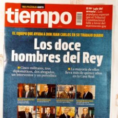 Coleccionismo de Revista Tiempo: REVISTA TIEMPO: LOS DOCE HOMBRES DEL REY Nº 1573 OCTUBRE 2012