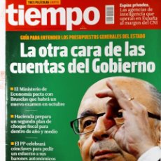 Coleccionismo de Revista Tiempo: REVISTA TIEMPO: LA OTRA CARA DE LAS CUENTAS DEL GOBIERNO Nº 1549 ABRIL 2012