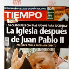 Coleccionismo de Revista Tiempo: REVISTA TIEMPO: LA IGLESIA DESPUÉS DE JUAN PABLO II Nº 1197 ABRIL 2005