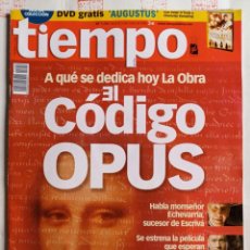 Coleccionismo de Revista Tiempo: REVISTA TIEMPO 1254. OPUS DEI HOY. COLECCIÓN THYSSEN. EVO MORALES