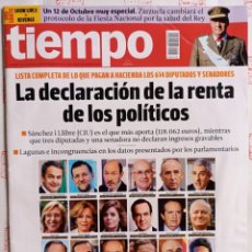 Coleccionismo de Revista Tiempo: REVISTA TIEMPO 1521. RENTA DE POLÍTICOS. MANÍAS DE NADAL. NORUEGA. GUATEMALA