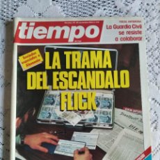 Coleccionismo de Revista Tiempo: REVISTA TIEMPO. Nº 132. NOVIEMBRE 1984. LA TRAMA DEL ESCÁNDALO FLICK. EL ENIGMA DE LOS ARCHIVO..LEER. Lote 343103568