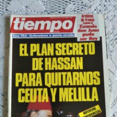 Coleccionismo de Revista Tiempo: REVISTA TIEMPO. Nº 138. DIC-ENERO 1985. EL PLAN DE HASSAN II. EL IMPERIO DE WALT DISNEY.........LEER. Lote 343104698