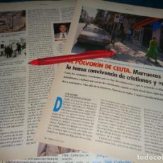 Coleccionismo de Revista Tiempo: RECORTE : EL POLVORIN DE CEUTA. TIEMPO, MAYO 1995